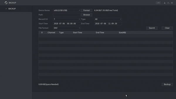 بکاپ دوربین مداربسته داهوا|doorbin247.com