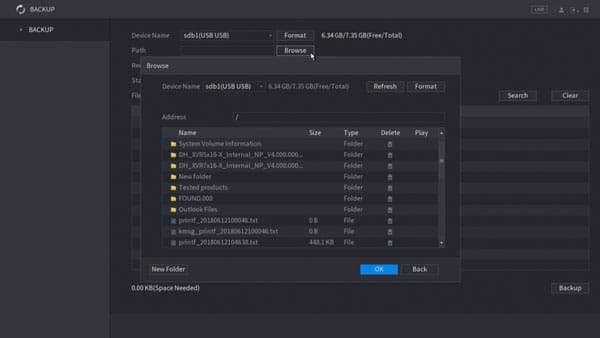 بکاپ دوربین مداربسته داهوا|doorbin247.com