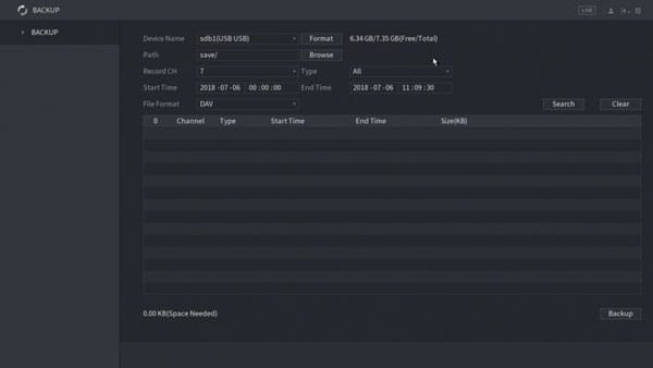 بکاپ دوربین مداربسته داهوا|doorbin247.com