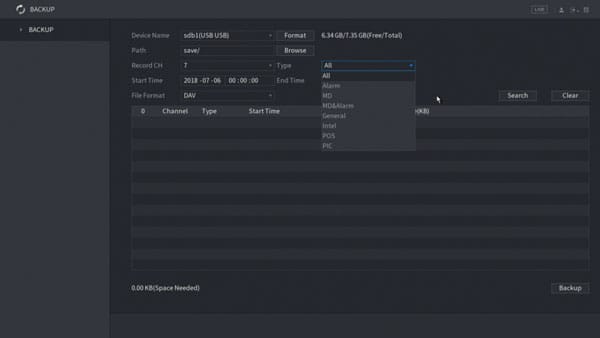 بکاپ دوربین مداربسته داهوا|doorbin247.com
