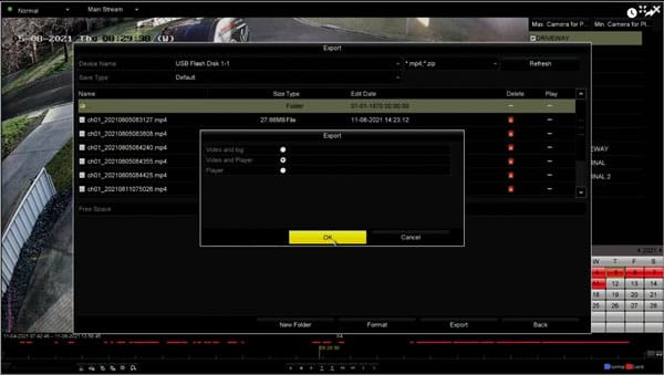 تصویر بکاپ دوربین مداربسته هایک ویژن|doorbin247.com