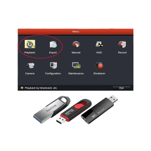 چگونه از DVR یا NVR بکاپ بگیریم|دوربین247|doorbin247